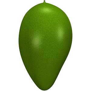 3d model of mango juicy fruit