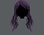 3D Hair style for girl V27