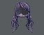 3D Hair style for girl V27