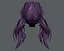 3D Hair style for girl V27