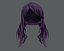 3D Hair style for girl V27