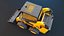 Skid Steer Loader PBR 3D model