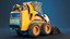 Skid Steer Loader PBR 3D model