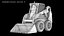 Skid Steer Loader PBR 3D model