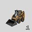 Skid Steer Loader PBR 3D model