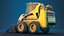 Skid Steer Loader PBR 3D model