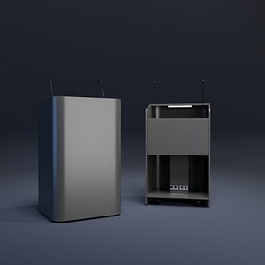 3D N1 Hamburg Podium model