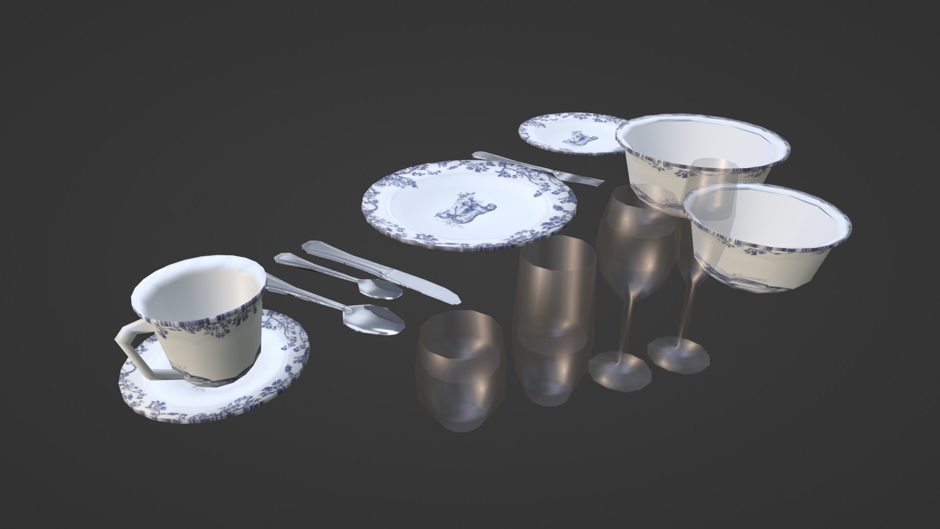 3D Blue Tiger Dining Set Low Poly model https://p.turbosquid.com/ts-thumb/An/7MUyLF/Sz/bluetigerdiningset4/png/1667577258/1920x1080/fit_q87/46c9d62c070c82104e507b3650325d75cf81620b/bluetigerdiningset4.jpg