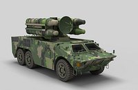 Chinese HQ7B Missile Launcher