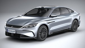 BYD Han 2025 3D model