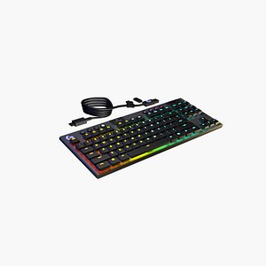 Logitech G915 TKL Wireless RGB Mechanical Gaming Keyboard 3D model