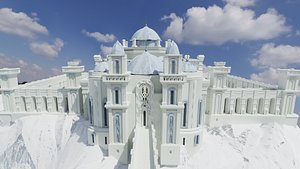 Castle Model - Detailed 3D Castle 3D model