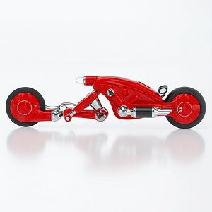 detonator motorcycle concept 3d c4d
