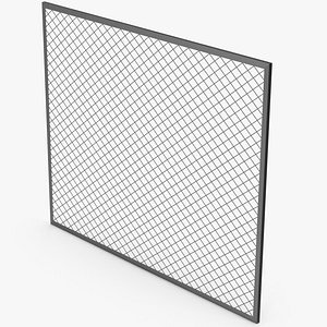 Wire Fence 3D model