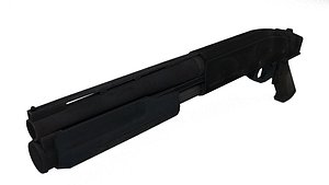 3d remmington 870 short-barreled model
