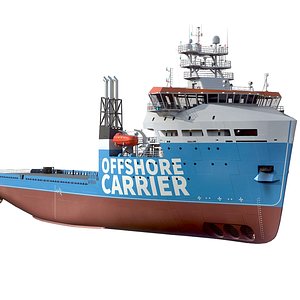 platform supply vessel model