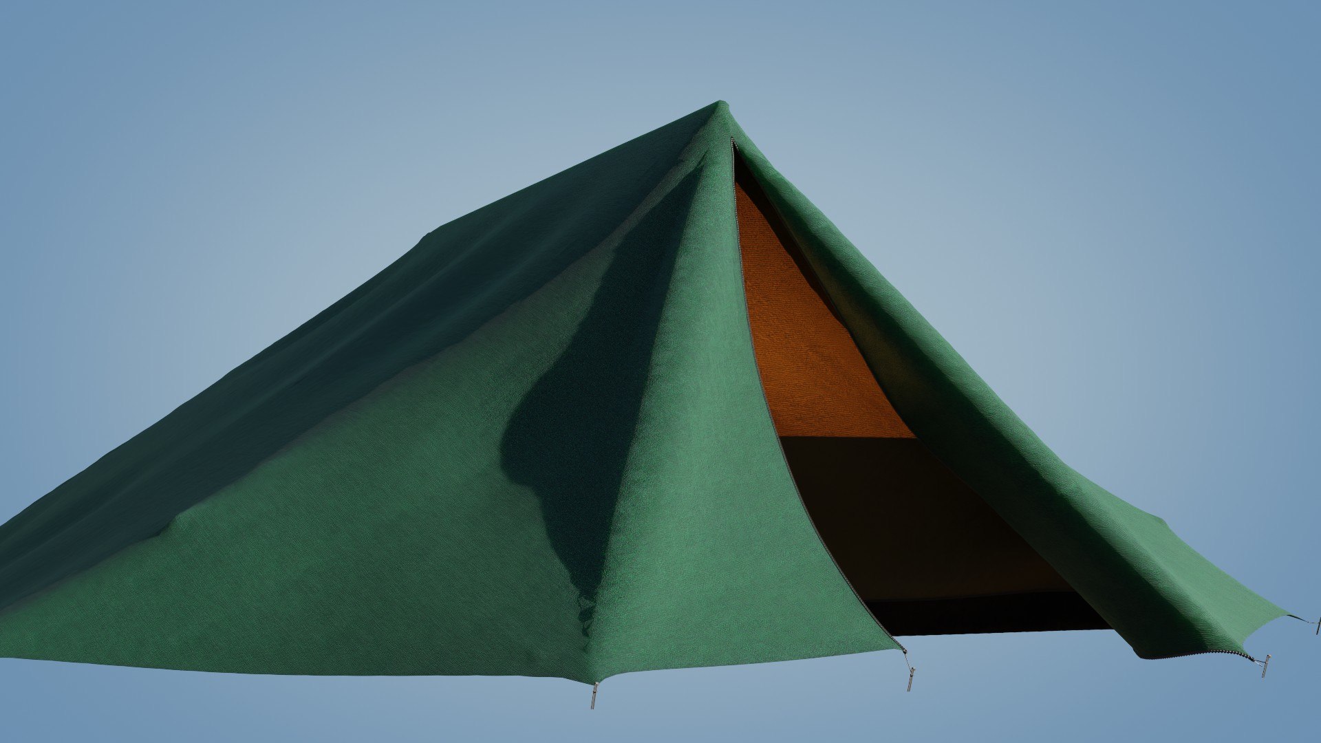 Brownsea Jamboree Scout Tent 3D Model TurboSquid 1974958