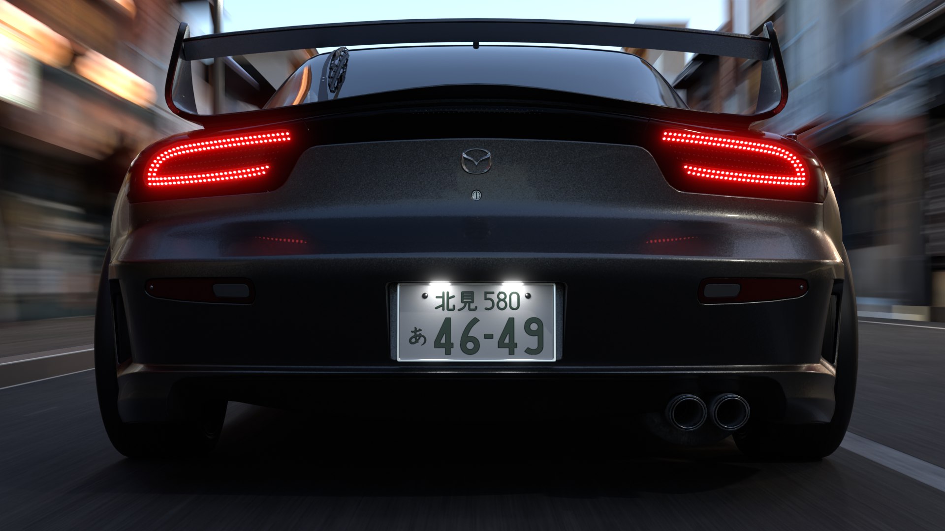 Mazda Rx Rx-7 3D Model - TurboSquid 1643513