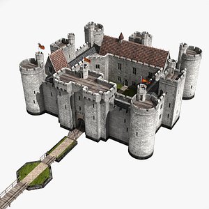 3d medieval water