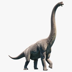 brachiosaurus animation model