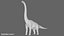 brachiosaurus animation model