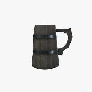 Medieval Beer Mug 01
