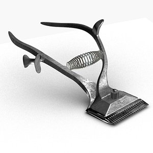 Vintage hair cutter 3D