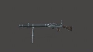 Lewis Gun 3D model