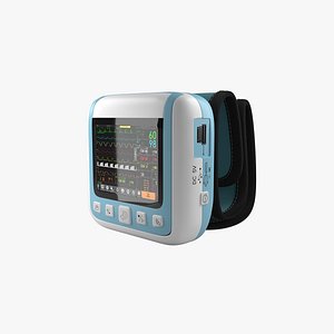 Wrist patient monitor Redshift 3D