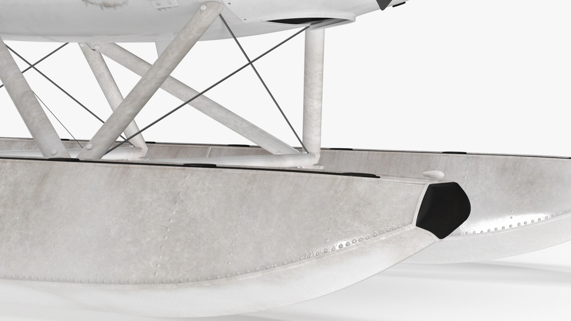 3D Seaplane With Floats Cessna 150 Rigged For Maya - TurboSquid 2235592