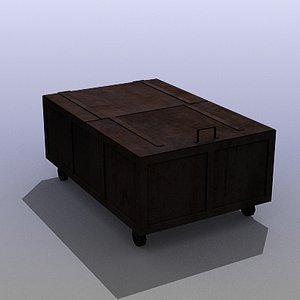 wooden box 3d max