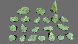 ice rocks 3D model