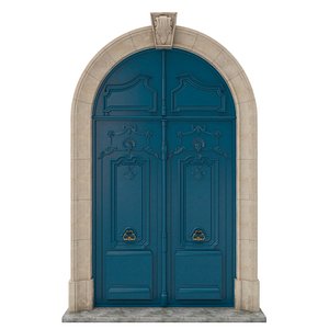 Entrance classic door 24