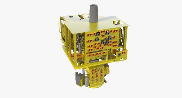 3d model subsea oil gas 2