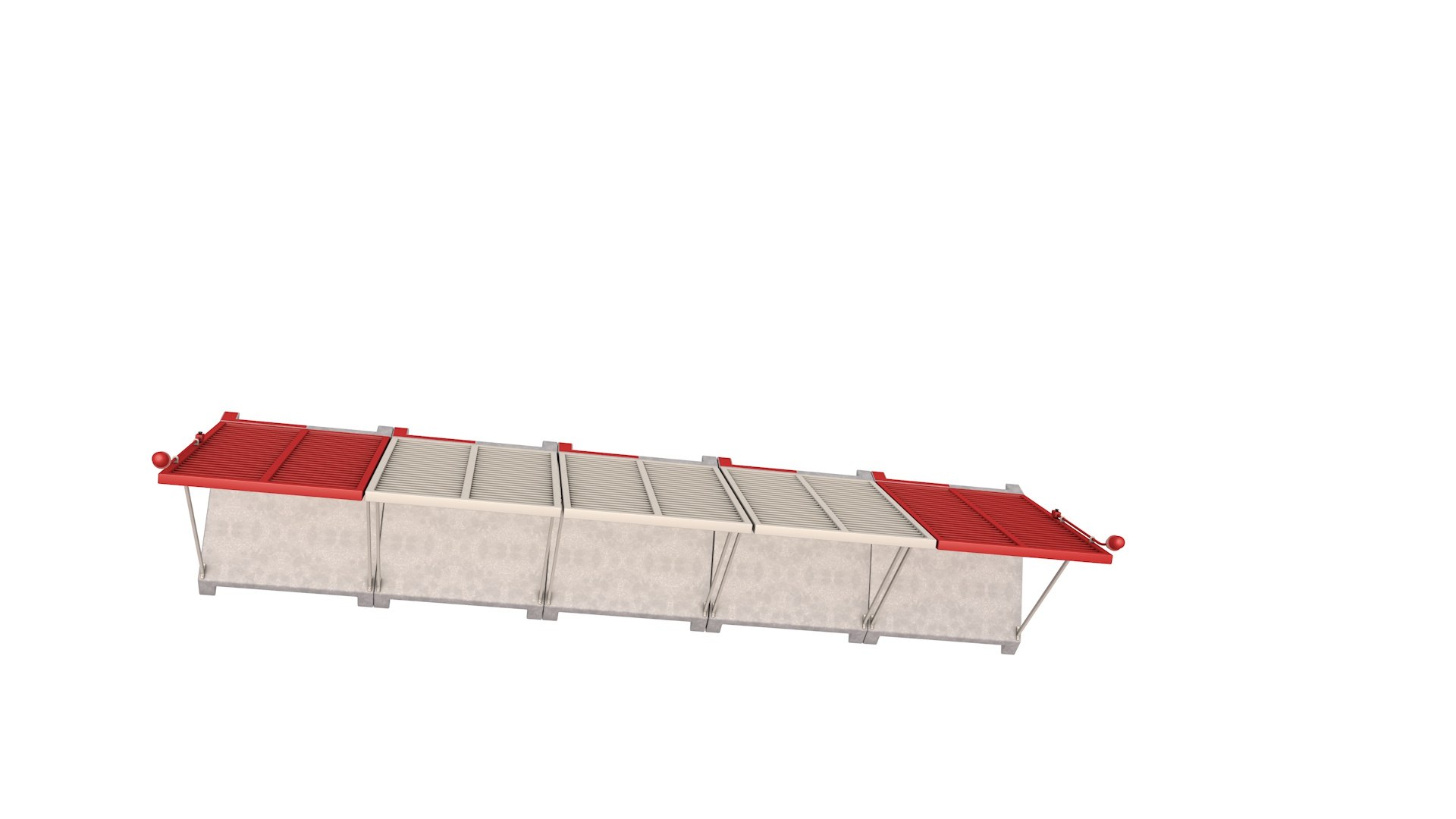 3D Model Jet Blast Deflector - TurboSquid 2358521