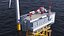 Offshore Wind Farm with Turbine 3D model