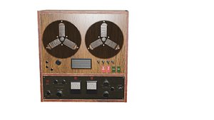3D reel to reel recorder model