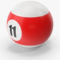Pool And Snooker Ball 11