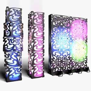 Stage Decor 9 - Modular Wall Column