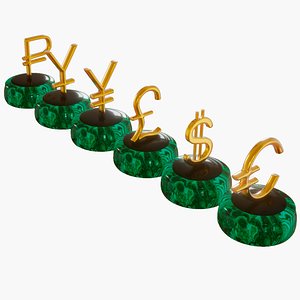 Money signs model
