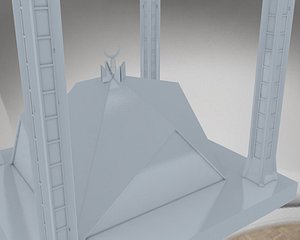 3D mosque faisal model
