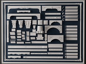 Classic European Architectural Stucco And Molding Collection