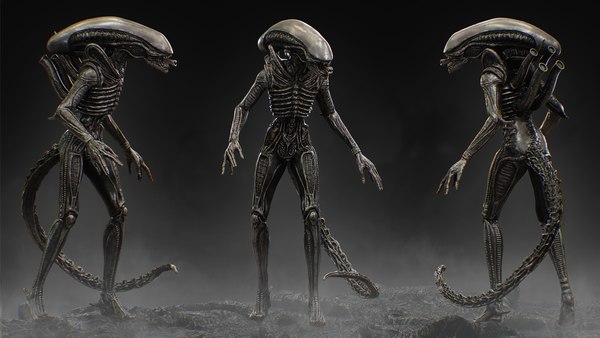 modelo 3d Xenomorfo - TurboSquid 2380748