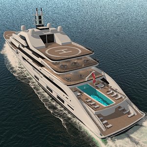 3D Anita Superyacht Dynamic Simulation