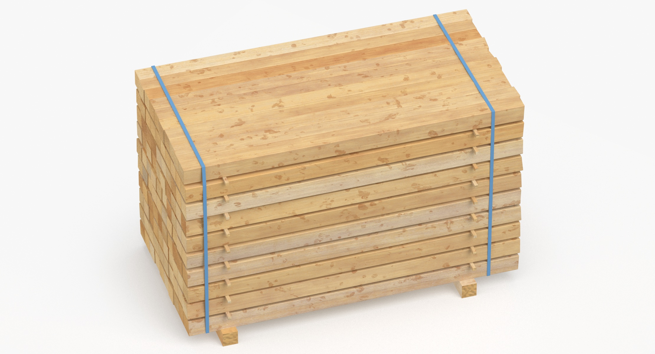 modelo 3d Cargo Timber Short Sencillo y Apilado - TurboSquid 1978290