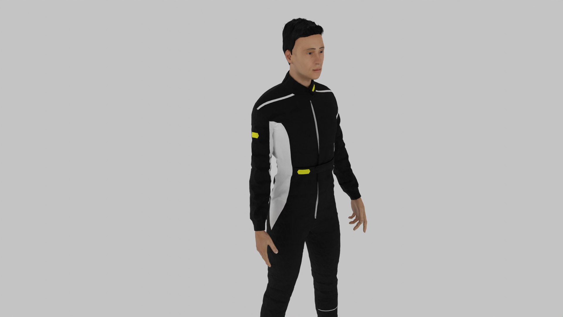 Race Driver 3D Model - TurboSquid 1971674