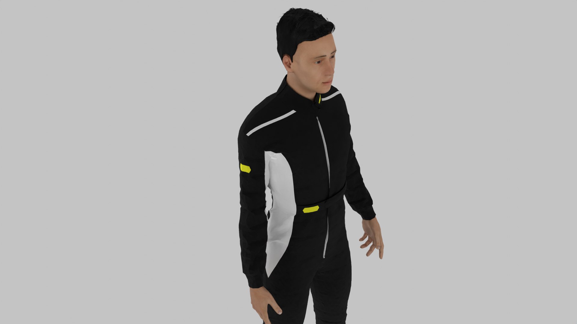 Race Driver 3D Model - TurboSquid 1971674