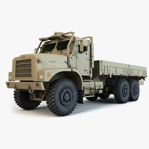 oshkosh mtvr amk27 3d model