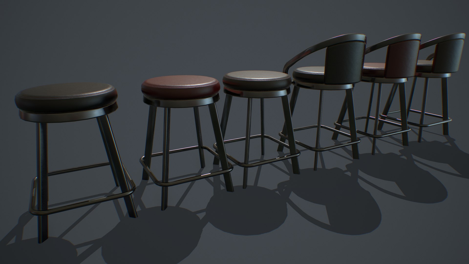 3D Model Pbr Slot Machine Chair - TurboSquid 1496356