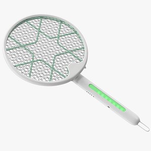 2 in 1 Electric Fly Swatter, MOSQZAP Bug Zapper Racket with